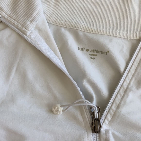 Tuff Athletics White Zip Up - Picture 3 of 3